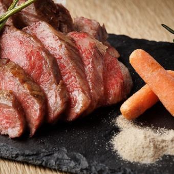 A5黒毛和牛のロース・ステーキ