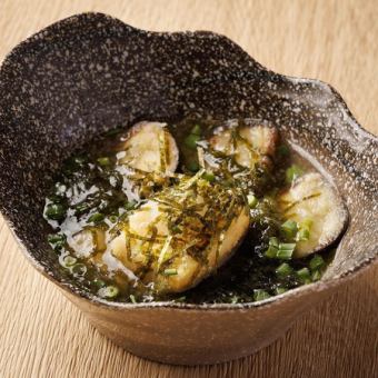 茄子と豆腐の揚げ出し