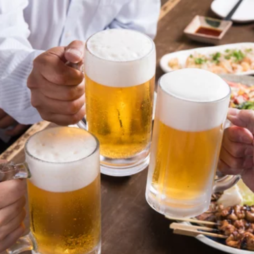 All-you-can-drink includes draft beer