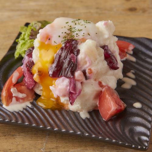酔いどれしば漬ポテサラ