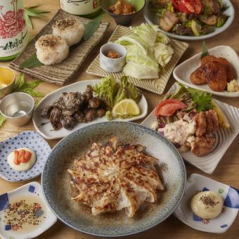 【各種宴会に◎】名物×逸品！酔いどれ満喫コース♪≪2.5時間飲み放題≫9品4,000円