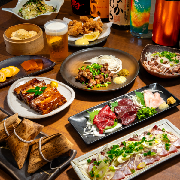 九州や季節毎の一番美味しい食材で3名様から50名様などの大小宴会コースをご用意致しました