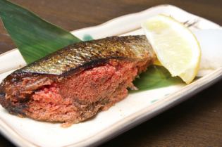 沙丁鱼和鳕鱼籽