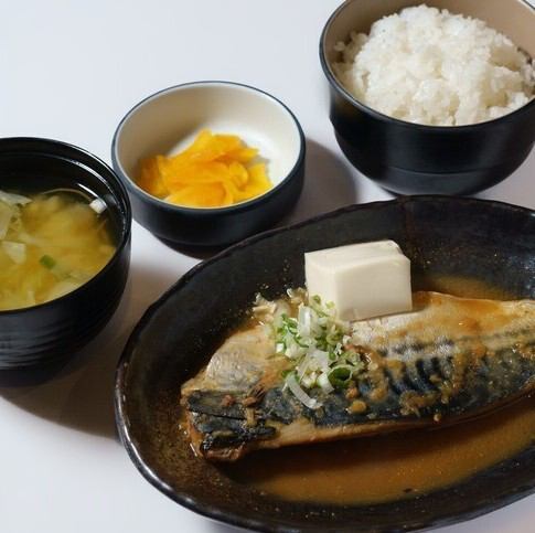 さば味噌煮定食