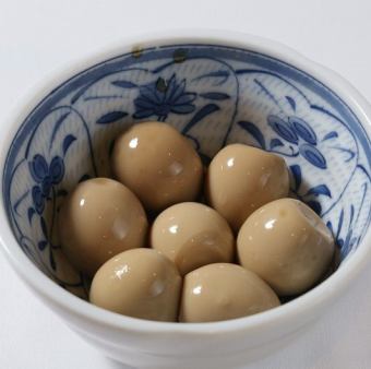 味付けうずらの卵