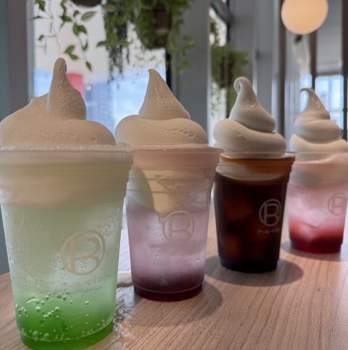 ドリンクメニュー多数あり