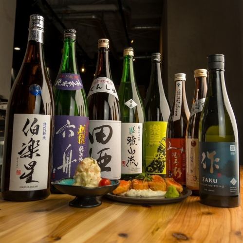 日本酒焼酎も豊富♪