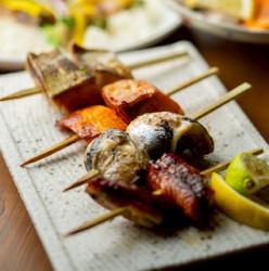 サーモン（塩、タレ）