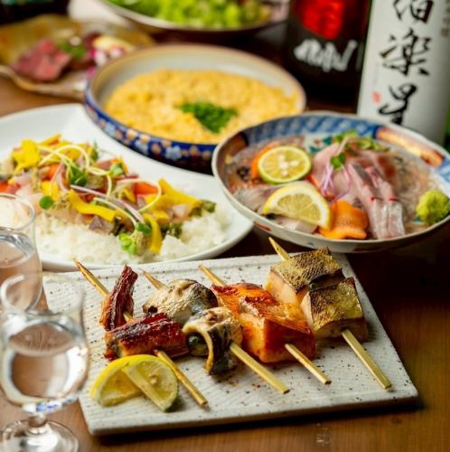 제철의 맛을 담은 호화로 끝 코스, 만족도 100%!