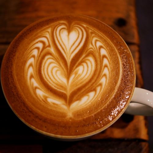 Happy birth, latte art ♪