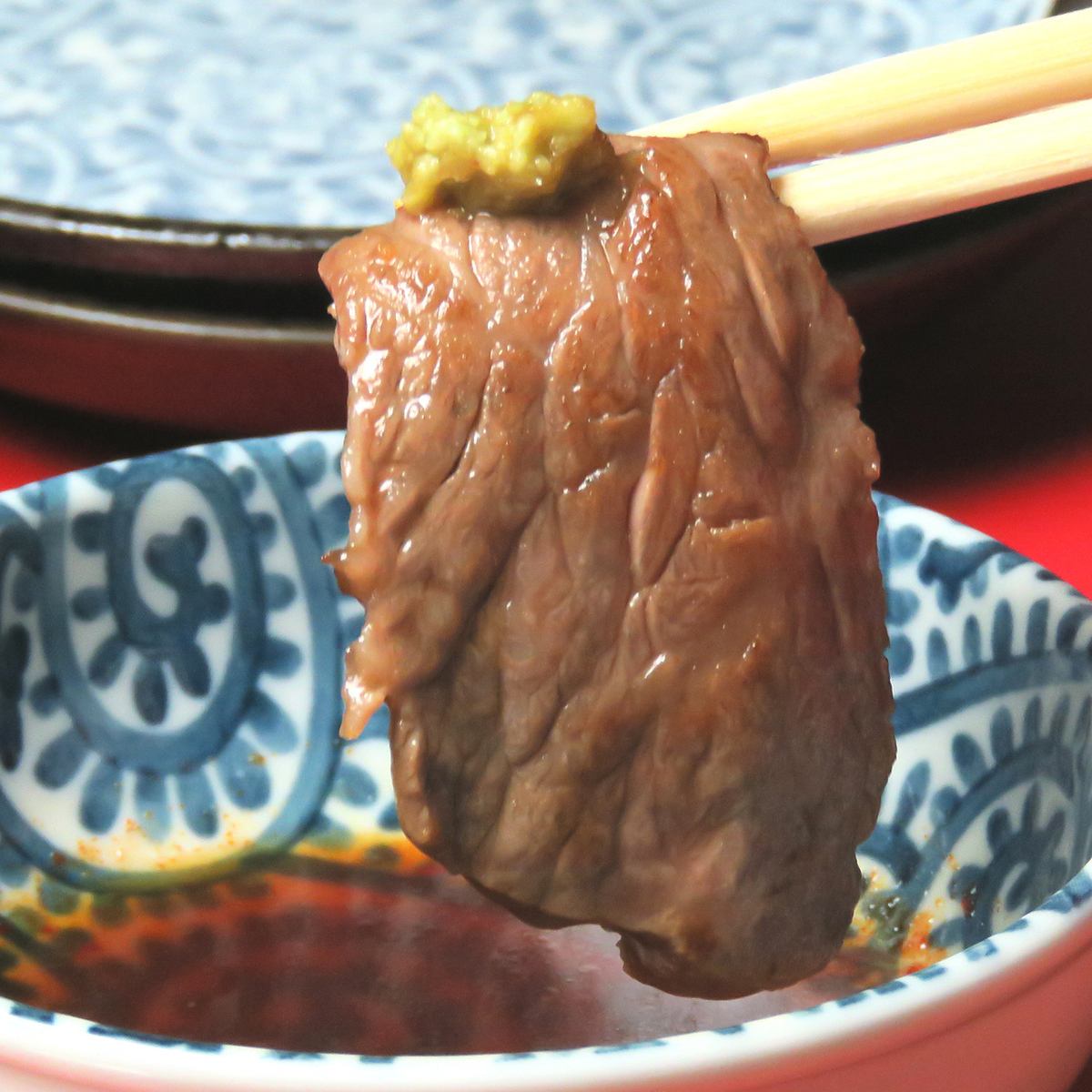A yakiniku restaurant where you can lavishly enjoy high-quality meat