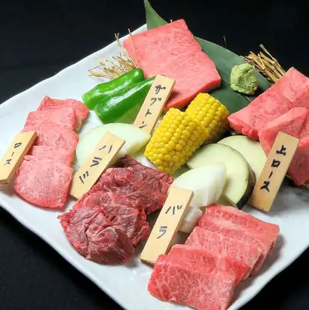 【新登場】和牛５種盛り＋120分飲み放題のお手軽セット　お1人様4000円