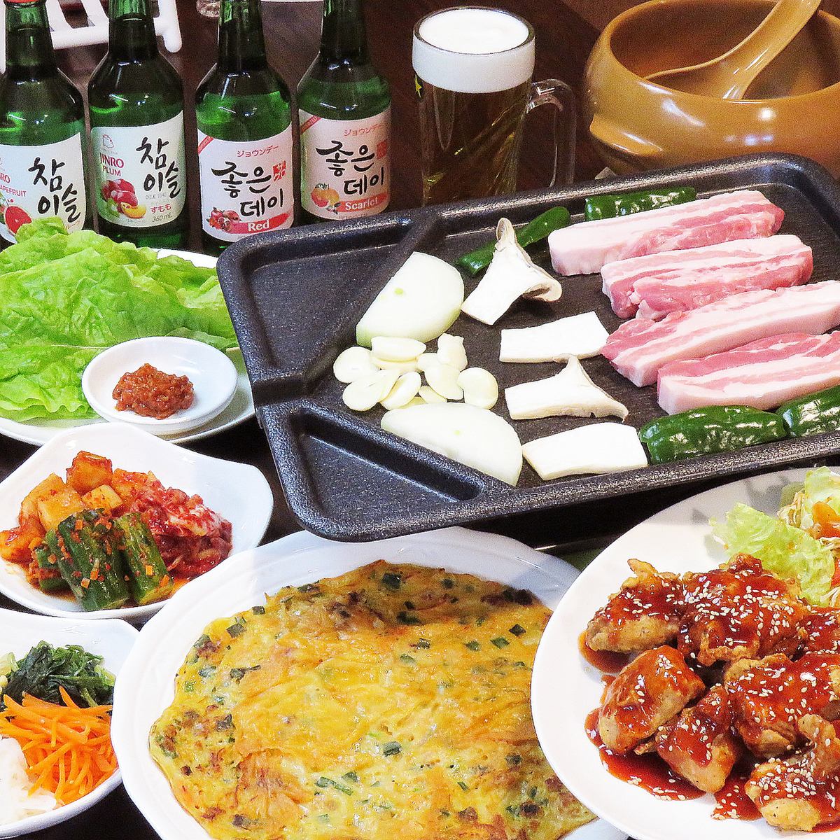 Leave the Korean food in Komaki to our restaurant! We also have great lunches and courses ♪