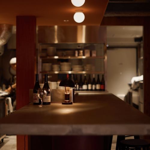 カウンターでサク飲み＆サク飯にもおすすめ◎