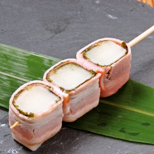 Mochi bacon roll