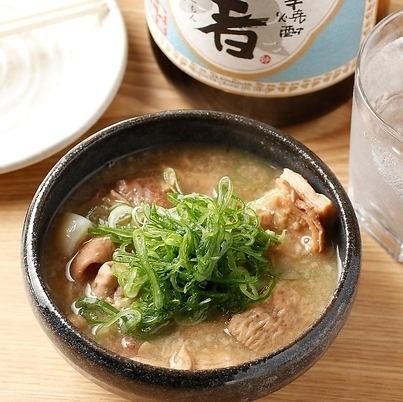 名物　自家製もつ煮