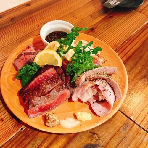 Meat assortment plate