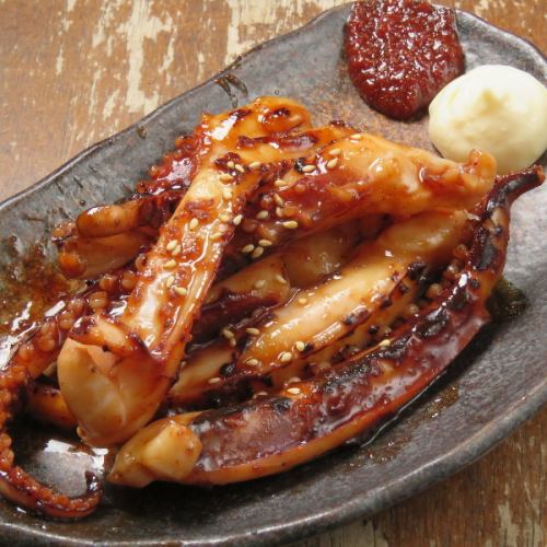 いかげそ生姜焼き