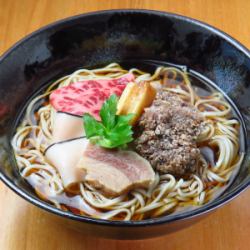 くじら南蛮そば