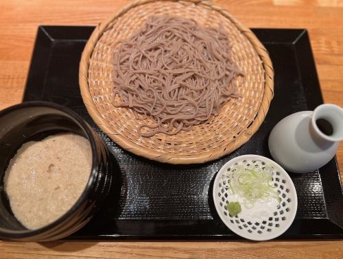 冷とろろそば