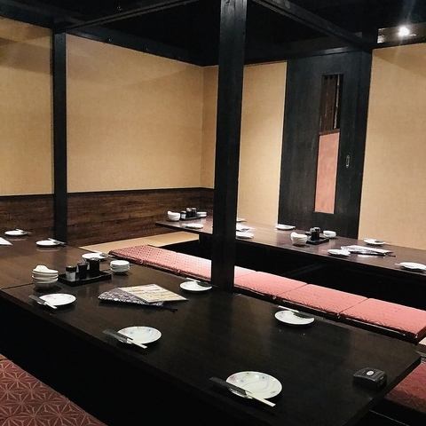 少人数～大人数まで個室多数！最大100名様までのご宴会可能！