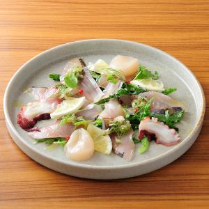 Scallop or Octopus Carpaccio