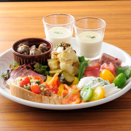 [Popular appetizer platter included] Seat reservation