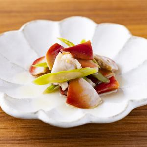 ホッキ貝のコンフィ