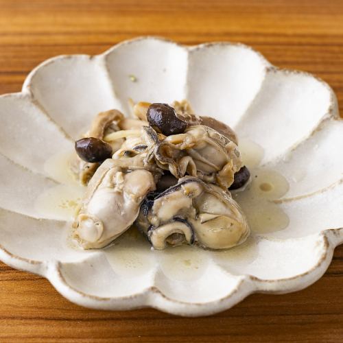 Oyster confit