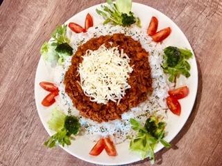 Taco rice "ingredients" 4 servings Additional 1 person: +350 yen If you wish Cheese 100 yen Spicy sauce 0 yen