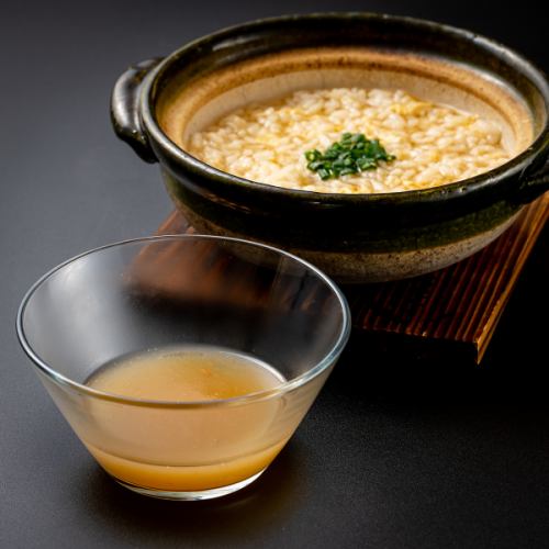 Refreshing Ankake Rice Porridge