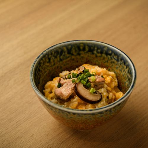 名古屋交趾鸡鸡蛋粥