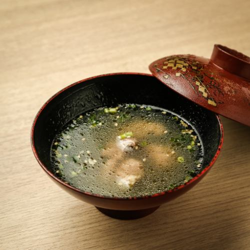 名古屋コーチン出汁スープ