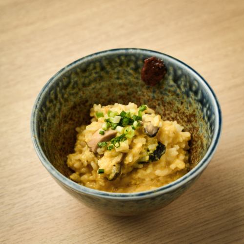 名古屋コーチン卵雑炊