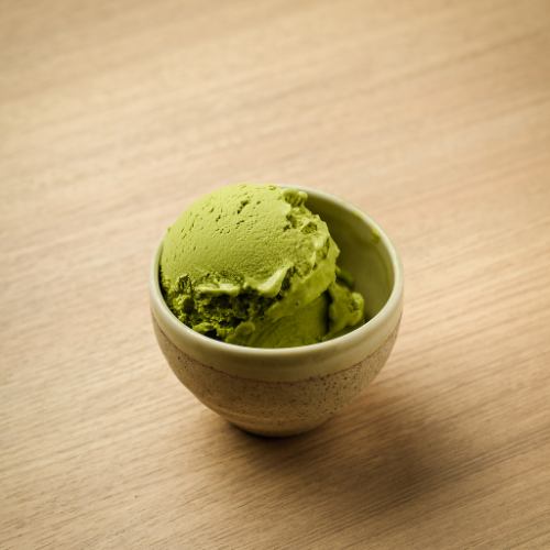 抹茶のアイス