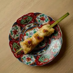 Chicken breast with homemade yuzu pepper paste