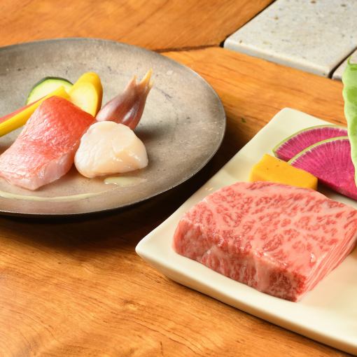 【ぼたんコース】選べるメインのお肉と彩り豊かな料理に舌鼓♪全9品