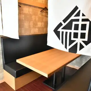 ゆったり過ごせる半個室