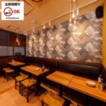 [Perfect for dates or girls' nights] Enjoy a leisurely meal in a stylish restaurant space with carefully designed décor and lighting.Recommended for girls' nights and dates where you want to enjoy a special atmosphere.