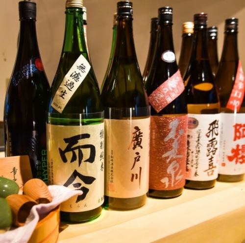日本酒の種類が豊富！