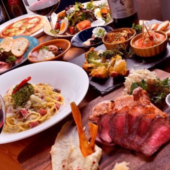 平日限定◆PageTreeの女子会♪レディースコース2500円◆お料理5品・3時間ノンアル飲み放題付