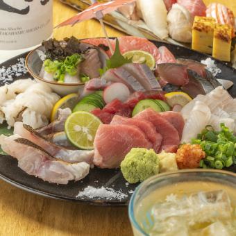 その(3) 大将おまかせ!刺身の盛り合わせ 1人前~