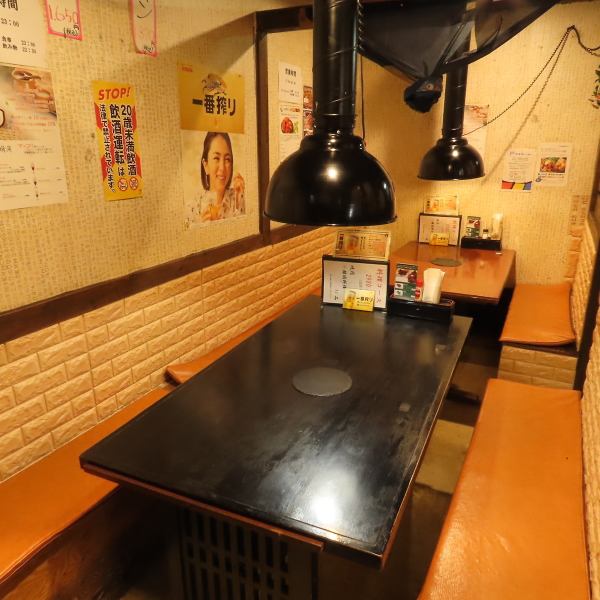 [This is a store that can be used in a variety of situations.] Not only for large groups, but also for private meals with family and friends.There are seats that can comfortably seat 2 to 4 or 6 people.Please come and try our signature samgyeopsal!
