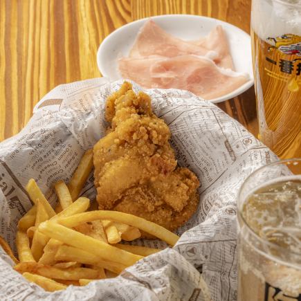 【夜Barセット】Night Bar Set クラフトビールなどが選べるアルコール1杯付き♪ 2,500円(税込)