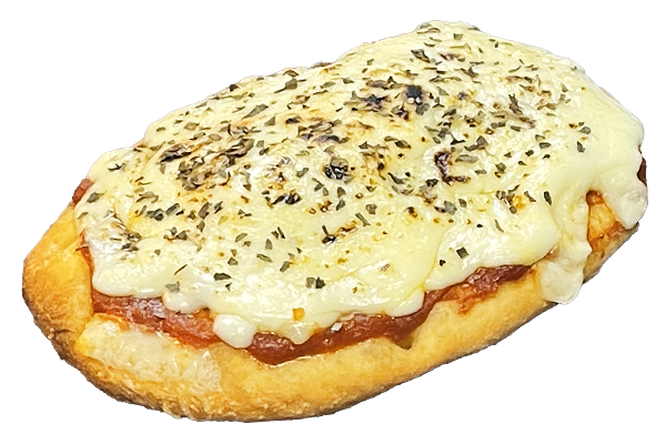 【本格ピザ風】トマトとチーズの黄金コンビ！お食事系の定番マルゲリータ♪