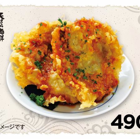 牛カルビ天ぷら