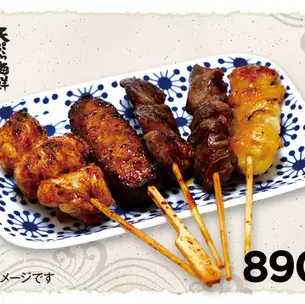 焼鳥5本盛合せ(タレ)