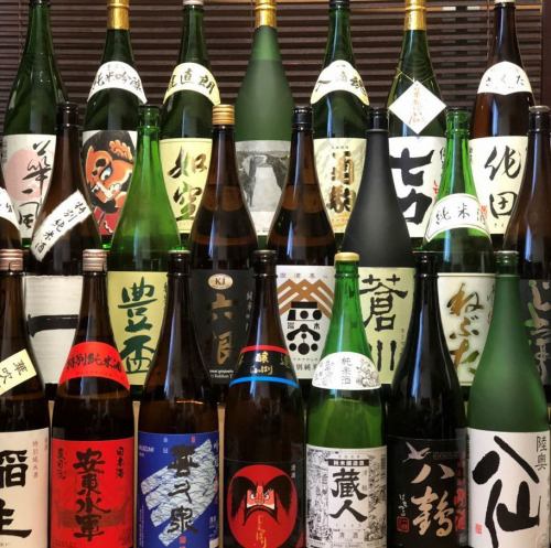 We have sake of all sake brewery in Aomori.