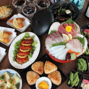 【ご宴会】3月～幹事納得宴会☆【半銘々盛】5500円コース　※クーポン利用で10％オフ