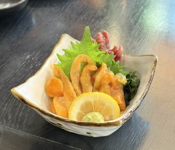 鲜活海鞘刺身